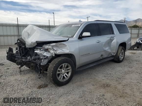 2016 Chevrolet Suburban LT with VIN 1GNSKHKC6GR235363, listed as a Copart auction lot 71926355 with Not provided miles and Salvage title. Bid and sale history available at DreamBid. Image 1.