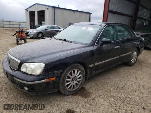 2004 Hyundai XG with VIN KMHFU45E94A332587, listed as a Copart auction lot 60899113 with 206,716 mi miles and Clean title. Bid and sale history available at DreamBid. Image 1.