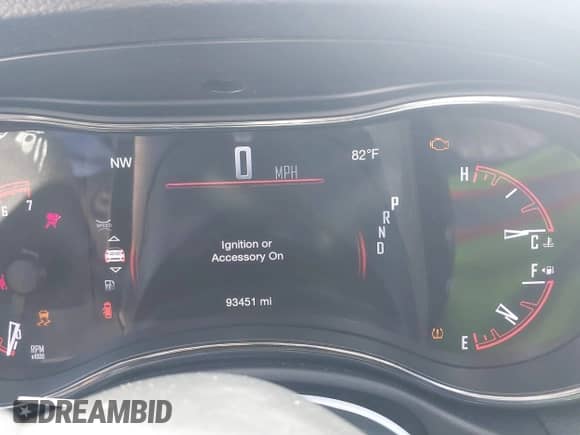 2018 Dodge Durango R/T with VIN 1C4SDHCT0JC460972, listed as a IAAI auction lot 42633038 with 93,451 mi miles and . Bid and sale history available at DreamBid. Image 15.