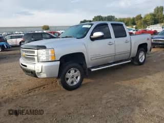 2012 Chevrolet Silverado 1500 LTZ with VIN 3GCPKTE77CG225175, listed as a Copart auction lot 81272095 with 207,826 mi miles and Clean title. Bid and sale history available at DreamBid. Image 1.