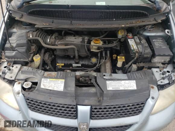 2002 Dodge Caravan Sport with VIN 1B4GP45352B732245, listed as a Copart auction lot 60757094 with 147,000 mi miles and Non repairable. Bid and sale history available at DreamBid. Image 12.