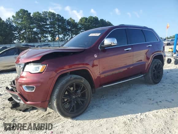 2018 Jeep Grand Cherokee High Altitude z VIN 1C4RJFCG3JC263955, wystawiony jako Copart lot #65378455 z przebiegiem 77 851 mil mil oraz Szkoda całkowita • Salvage title. Historia ofert i sprzedaży dostępna na DreamBid. Obrazek 1.