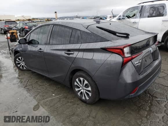 2019 Toyota Prius LE с VIN JTDL9RFU4K3011215, выставлен на аукционе Copart как лот 82524815 с пробегом 130 204 миль миль и Списание • Salvage title. История ставок и продаж доступна на DreamBid. Изображение 2.