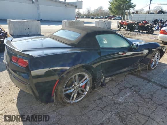 2015 Chevrolet Corvette Z51 3LT с VIN 1G1YM3D72F5104008, выставлен на аукционе Copart как лот 82122084 с пробегом 81 311 миль миль и Списание • Salvage title. История ставок и продаж доступна на DreamBid. Изображение 3.