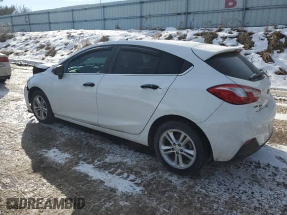 2018 Chevrolet Cruze LT с VIN 3G1BH6SE2JS589908, выставлен на аукционе Copart как лот 44049815 с пробегом 97 171 миль миль и Чистый • Clean title. История ставок и продаж доступна на DreamBid. Изображение 2.