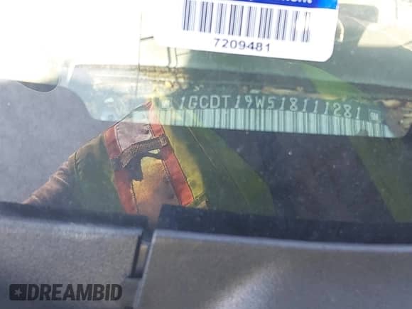 2001 Chevrolet S-10 LS с VIN 1GCDT19W518111281, выставлен на аукционе IAAI как лот 42866626 с пробегом Не указан миль и . История ставок и продаж доступна на DreamBid. Изображение 9.