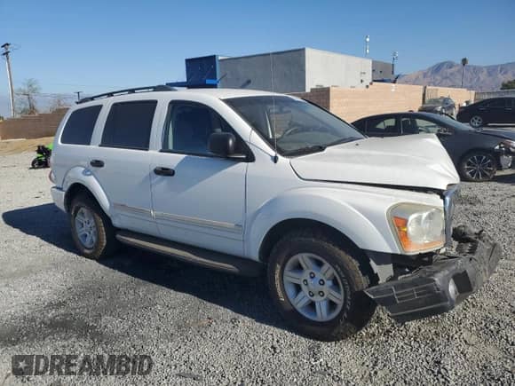 2005 Dodge Durango SLT with VIN 1D4HD48N55F509880, listed as a Copart auction lot 69296595 with 109,729 mi miles and Salvage title. Bid and sale history available at DreamBid. Image 4.