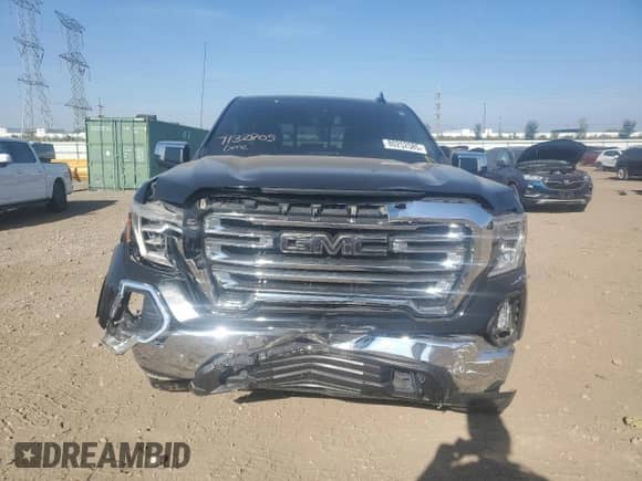 2021 GMC Sierra 1500 SLT with VIN 3GTU9DED8MG323790, listed as a Copart auction lot 80252585 with 130,188 mi miles and Salvage title. Bid and sale history available at DreamBid. Image 5.