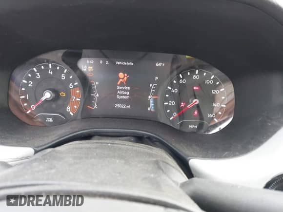 2023 Jeep Compass Limited with VIN 3C4NJDCN9PT533236, listed as a IAAI auction lot 42438705 with 25,022 mi miles and . Bid and sale history available at DreamBid. Image 7.