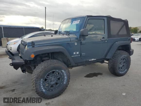 2008 Jeep Wrangler X с VIN 1J4FA24158L617100, выставлен на аукционе Copart как лот 84772785 с пробегом 124 114 миль миль и Чистый • Clean title. История ставок и продаж доступна на DreamBid. Изображение 1.