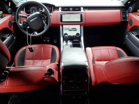 2022 Land Rover Range Rover Sport HSE Dynamic with VIN SALWR2SE3NA204273, listed as a Copart auction lot 60649375 with 50,515 mi miles and Salvage title. Bid and sale history available at DreamBid. Image 8.