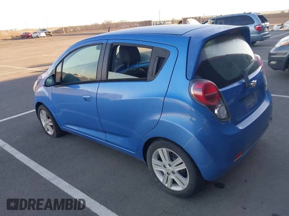 2014 Chevrolet Spark LS with VIN KL8CB6S96EC484387, listed as a IAAI auction lot 43578234 with 78,978 mi miles and . Bid and sale history available at DreamBid. Image 3.