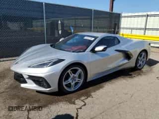 2020 Chevrolet Corvette 3LT с VIN 1G1Y83D45L5112044, выставлен на аукционе Copart как лот 84932785 с пробегом 5 883 миль миль и Списание • Salvage title. История ставок и продаж доступна на DreamBid. Изображение 1.