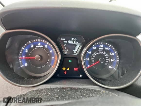 2013 Hyundai Elantra GLS z VIN 5NPDH4AE4DH189918, wystawiony jako Copart lot #70468175 z przebiegiem 198 570 mil mil oraz Szkoda całkowita • Salvage title. Historia ofert i sprzedaży dostępna na DreamBid. Obrazek 9.