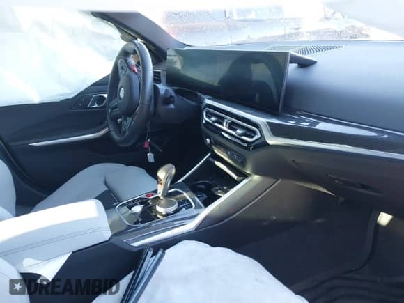 2024 BMW M3 Competition xDrive with VIN WBS43AY04RFT49362, listed as a IAAI auction lot 41691688 with Not provided miles and . Bid and sale history available at DreamBid. Image 5.