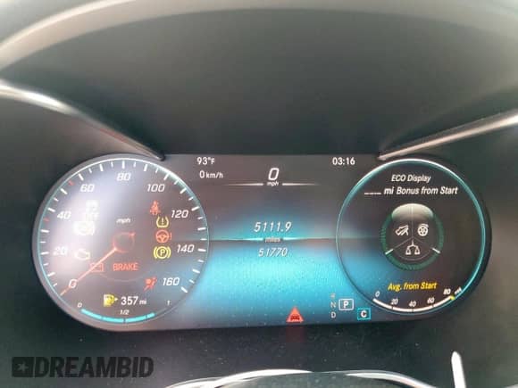 2021 Mercedes-Benz C 300 с VIN W1KWF8DB9MR609940, выставлен на аукционе Copart как лот 71192415 с пробегом 51 770 миль миль и Списание • Salvage title. История ставок и продаж доступна на DreamBid. Изображение 9.