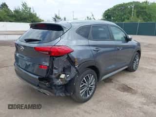 2021 Hyundai Tucson SEL with VIN KM8J3CALXMU395238, listed as a IAAI auction lot 42408739 with 39,937 mi miles and . Bid and sale history available at DreamBid. Image 6.
