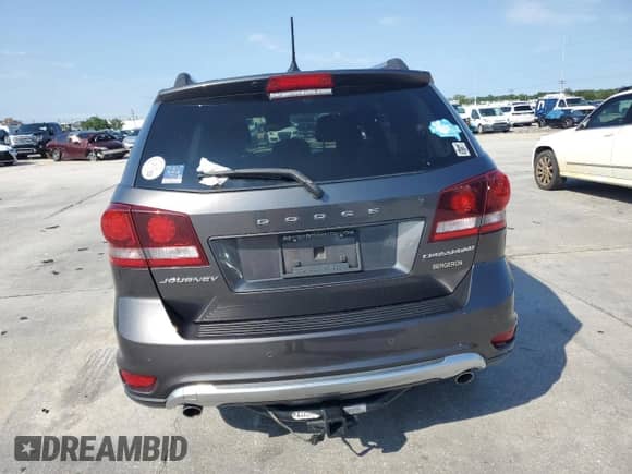 2017 Dodge Journey Crossroad with VIN 3C4PDCGG2HT585315, listed as a Copart auction lot 56022235 with Not provided miles and Salvage title. Bid and sale history available at DreamBid. Image 6.