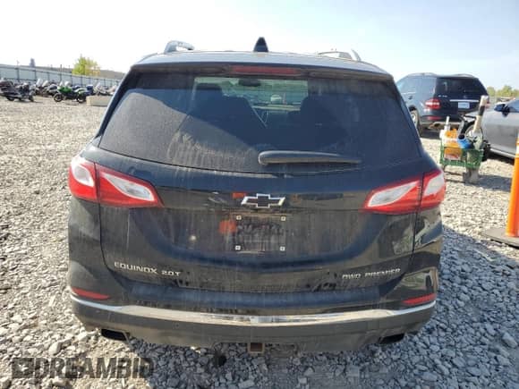 2019 Chevrolet Equinox Premier с VIN 2GNAXYEX1K6305707, выставлен на аукционе Copart как лот 84303665 с пробегом 133 165 миль миль и Списание • Salvage title. История ставок и продаж доступна на DreamBid. Изображение 6.