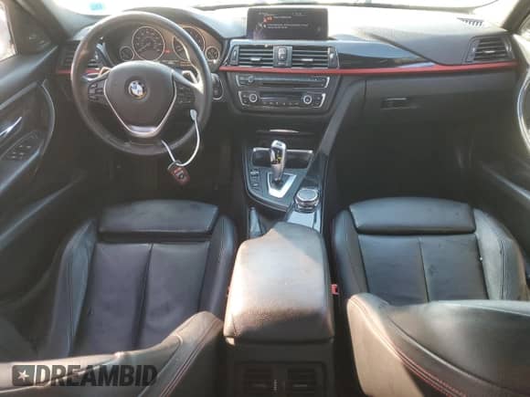 2015 BMW 3 Series 335i xDrive with VIN WBA3B9C50FF589976, listed as a Copart auction lot 43380485 with 170,788 mi miles and Salvage title. Bid and sale history available at DreamBid. Image 8.