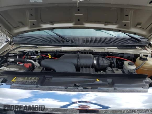 2010 Ford Econoline Cargo Commercial z VIN 1FTNS2EL0ADA54116, wystawiony jako Copart lot #55942025 z przebiegiem 54 210 mil mil oraz Szkoda całkowita • Salvage title. Historia ofert i sprzedaży dostępna na DreamBid. Obrazek 12.