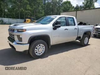2021 Chevrolet Silverado 2500HD Work Truck z VIN 1GC5YLE71MF117160, wystawiony jako Copart lot #66856365 z przebiegiem 19 634 mil mil oraz Czysty tytuł • Clean title. Historia ofert i sprzedaży dostępna na DreamBid. Obrazek 1.