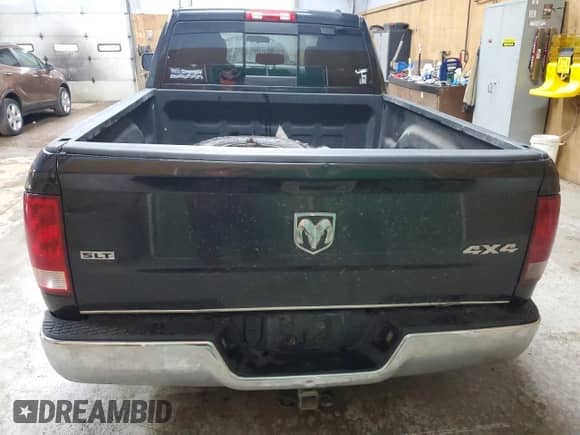 2011 Ram 1500 Big Horn with VIN 1D7RV1GT8BS619196, listed as a Copart auction lot 81054035 with 222,557 mi miles and Clean title. Bid and sale history available at DreamBid. Image 6.