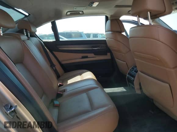 2010 BMW 7 Series 750Li xDrive with VIN WBAKC8C59AC430192, listed as a Copart auction lot 64105935 with 103,657 mi miles and Salvage title. Bid and sale history available at DreamBid. Image 10.