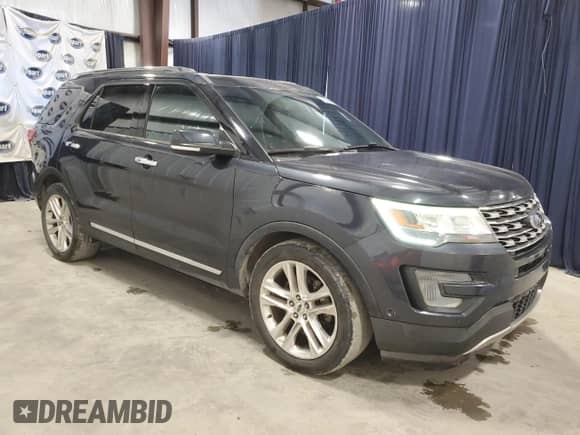 2017 Ford Explorer Limited z VIN 1FM5K7F85HGA01438, wystawiony jako Copart lot #86427275 z przebiegiem 82 325 mil mil oraz Czysty tytuł • Clean title. Historia ofert i sprzedaży dostępna na DreamBid. Obrazek 4.