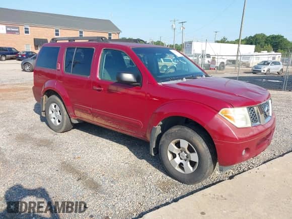 2007 Nissan Pathfinder SE with VIN 5N1AR18W87C609222, listed as a IAAI auction lot 42454853 with 180,171 mi miles and . Bid and sale history available at DreamBid. Image 1.