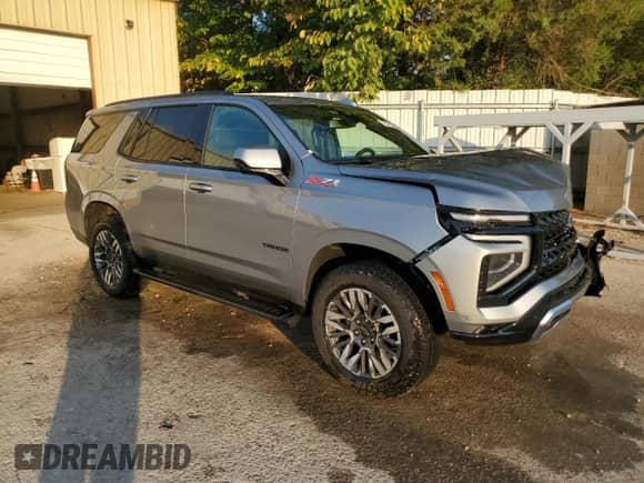 2025 Chevrolet Tahoe Z71 с VIN 1GNS6PRD8SR229845, выставлен на аукционе Copart как лот 83933715 с пробегом 9 721 миль миль и Чистый • Clean title. История ставок и продаж доступна на DreamBid. Изображение 4.