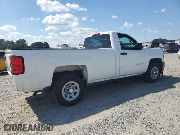 2014 Chevrolet Silverado 1500 Work Truck with VIN 1GCNCPEC8EZ412551, listed as a Copart auction lot 71687765 with 167,751 mi miles and Salvage title. Bid and sale history available at DreamBid. Image 3.