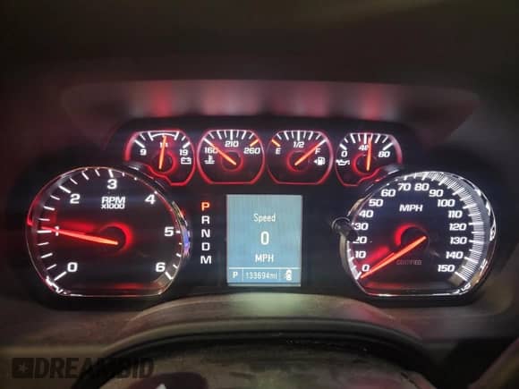 2016 Chevrolet Tahoe Commercial with VIN 1GNSKDEC4GR356879, listed as a Copart auction lot 69844585 with 133,694 mi miles and Clean title. Bid and sale history available at DreamBid. Image 9.