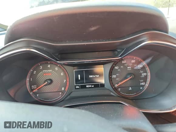 2023 Chevrolet TrailBlazer RS with VIN KL79MUSL9PB107764, listed as a Copart auction lot 84043855 with 18,244 mi miles and Salvage title. Bid and sale history available at DreamBid. Image 9.