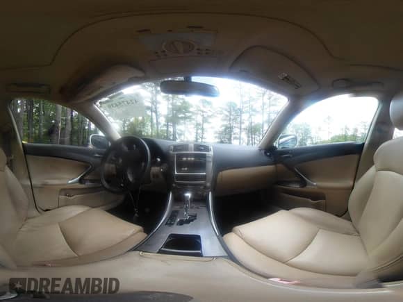 2008 Lexus IS 250 с VIN JTHCK262685022061, выставлен на аукционе IAAI как лот 42475439 с пробегом Не указан миль и . История ставок и продаж доступна на DreamBid. Изображение 18.