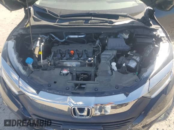 2021 Honda HR-V LX with VIN 3CZRU6H3XMM753514, listed as a Copart auction lot 80008165 with 69,035 mi miles and Salvage title. Bid and sale history available at DreamBid. Image 12.