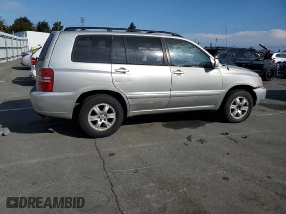 2003 Toyota Highlander с VIN JTEGD21A930058016, выставлен на аукционе Copart как лот 69702995 с пробегом 265 700 миль миль и Списание • Salvage title. История ставок и продаж доступна на DreamBid. Изображение 3.