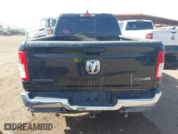 2022 Ram 1500 Big Horn with VIN 1C6RRFBG9NN279573, listed as a IAAI auction lot 41692350 with 48,587 mi miles and . Bid and sale history available at DreamBid. Image 16.