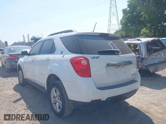 2015 Chevrolet Equinox LT with VIN 2GNALBEK9F6265881, listed as a IAAI auction lot 42922944 with 140,215 mi miles and . Bid and sale history available at DreamBid. Image 3.