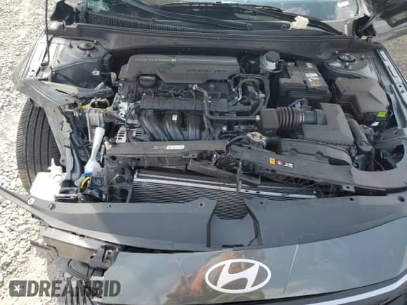 2025 Hyundai Elantra SEL Sport with VIN KMHLM4DG3SU966740, listed as a Copart auction lot 71275755 with 15,327 mi miles and Salvage title. Bid and sale history available at DreamBid. Image 11.