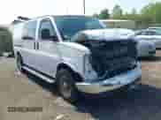 2018 Chevrolet Express Cargo with VIN 1GCWGAFG0J1909366, listed as a IAAI auction lot 42105840 with 533,910 mi miles and . Bid and sale history available at DreamBid. Image 1.