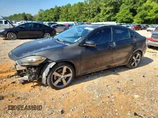 2015 Dodge Dart GT with VIN 1C3CDFEB0FD200705, listed as a Copart auction lot 66830655 with 146,964 mi miles and Salvage title. Bid and sale history available at DreamBid. Image 1.