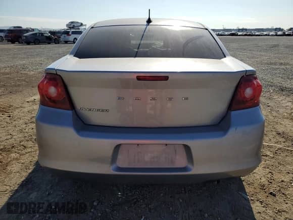 2013 Dodge Avenger SE with VIN 1C3CDZAB3DN658527, listed as a Copart auction lot 81234615 with 69,124 mi miles and Salvage title. Bid and sale history available at DreamBid. Image 6.