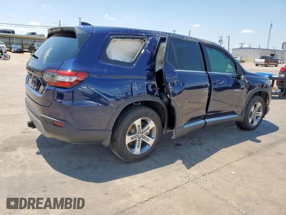 2025 Honda Pilot EX-L с VIN 5FNYG2H42SB022555, выставлен на аукционе Copart как лот 64174195 с пробегом Не указан миль и Списание • Salvage title. История ставок и продаж доступна на DreamBid. Изображение 3.