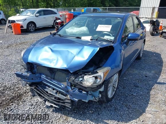 2016 Subaru Impreza Limited with VIN JF1GJAN6XGH020515, listed as a IAAI auction lot 42543080 with 101,003 mi miles and . Bid and sale history available at DreamBid. Image 6.