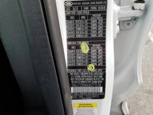 2018 Land Rover Discovery z VIN SALCT2RX4JH777518, wystawiony jako Copart lot #49228773 z przebiegiem 29 130 mil mil oraz . Historia ofert i sprzedaży dostępna na DreamBid. Obrazek 12.