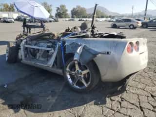 2007 Chevrolet Corvette with VIN 1G1YY36UX75106534, listed as a Copart auction lot 80253664 with Not provided miles and Salvage title. Bid and sale history available at DreamBid. Image 2.