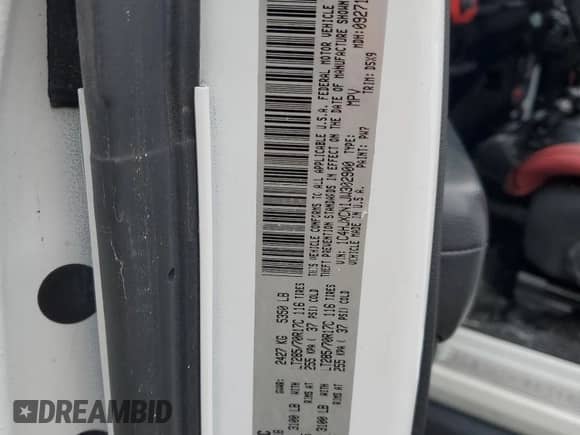 2018 Jeep Wrangler Rubicon with VIN 1C4HJXCN1JW302900, listed as a Copart auction lot 80073545 with Not provided miles and Salvage title. Bid and sale history available at DreamBid. Image 13.