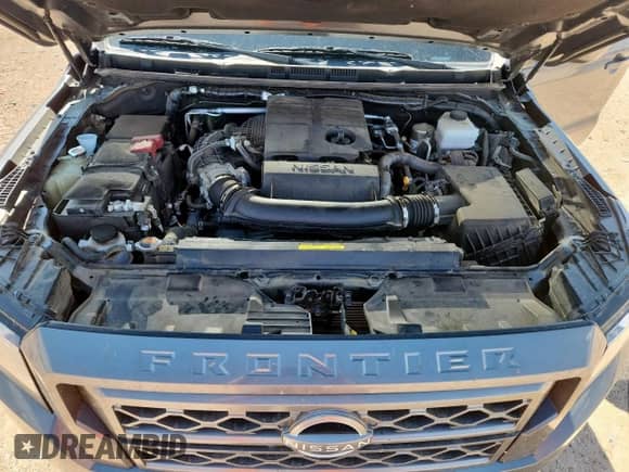 2024 Nissan Frontier SV with VIN 1N6ED1EJ0RN660103, listed as a Copart auction lot 70732745 with 42,619 mi miles and Salvage title. Bid and sale history available at DreamBid. Image 11.