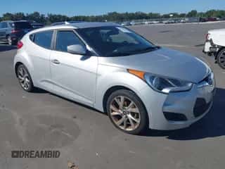 2016 Hyundai Veloster with VIN KMHTC6AD1GU275559, listed as a IAAI auction lot 43450360 with 184,118 mi miles and . Bid and sale history available at DreamBid. Image 1.